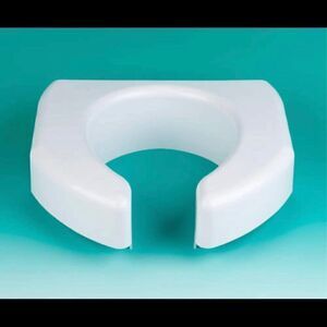 COPY - SP Ableware Basic Open-Front 3-Inch Elevated Toilet Seat
